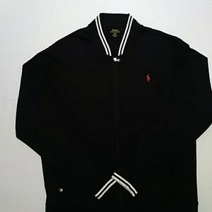 RALPH LAUREN POLO cotton track jacket